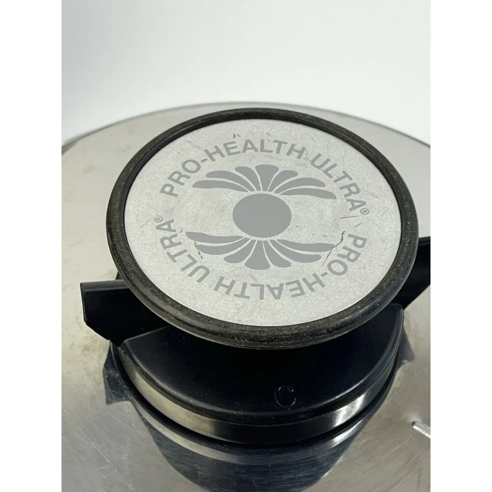 Stainless Steel Sauce Pan Pro Health Ultra Magnetic Induction Core 1Qt w Lid USA